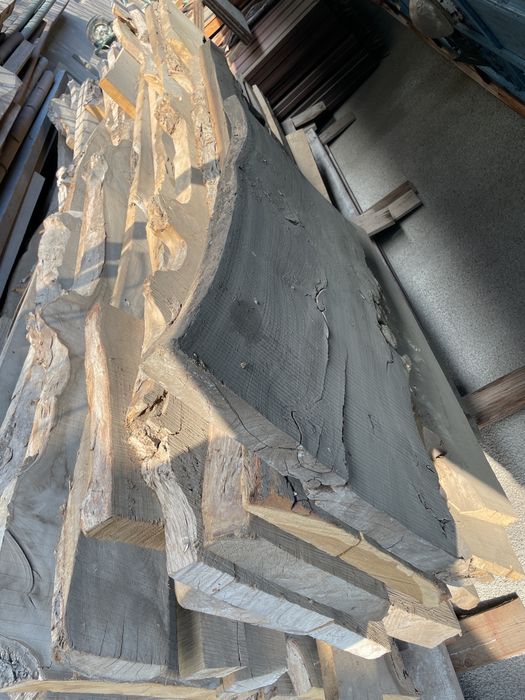 Слэбы карагача, сухой 7 кубов !