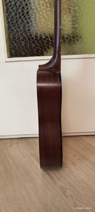 Рядък винтидж находка: 3/4 китара „Пълдин“ (Puldin) – Чисто нова / NOS (New Old Stock), масив смърч