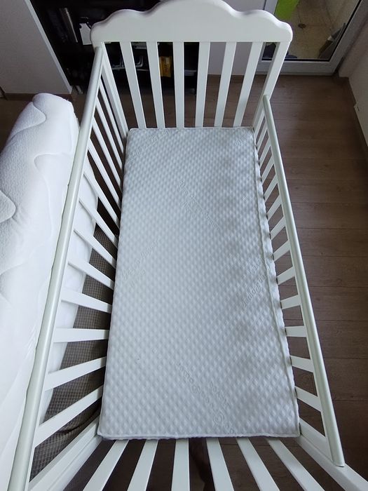 Детско легло кошара Baby Italia с два матрака 125 х 63 см