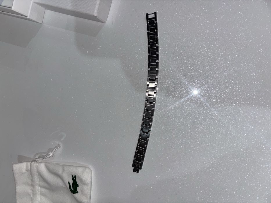 Brățară Lacoste, silver, pentru bărbați, cu accesorii
