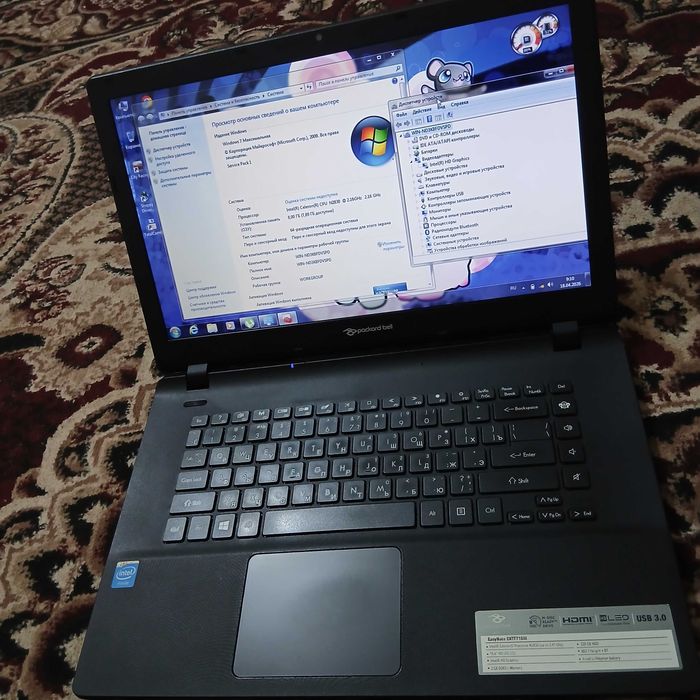 Packard bell Acer Ноутбук
