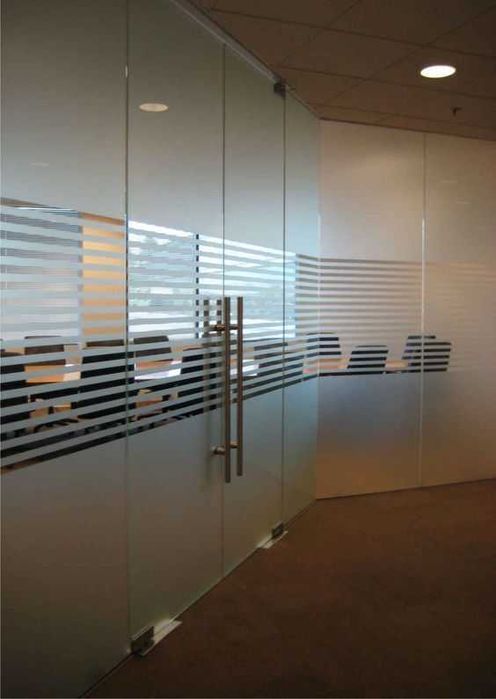 Акция! Матовая пленка для офисов Туманка Тонировка окон Matoviy plenka