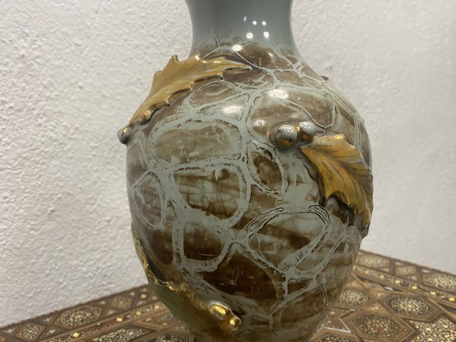 Винтидж керамична ваза Art Nouveau Австрия 1900-1920