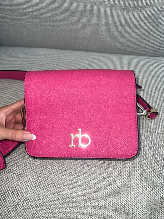 Дамска чанта Rocco Barocco - наситено розово