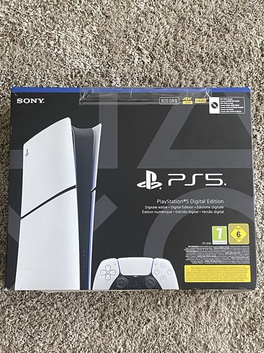 Consola Playstation 5 Digital Edition (PS5) Slim 825GB SSD, E-Chassis