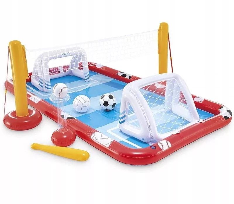 Надуваем басейн "Intex" мулти спорт