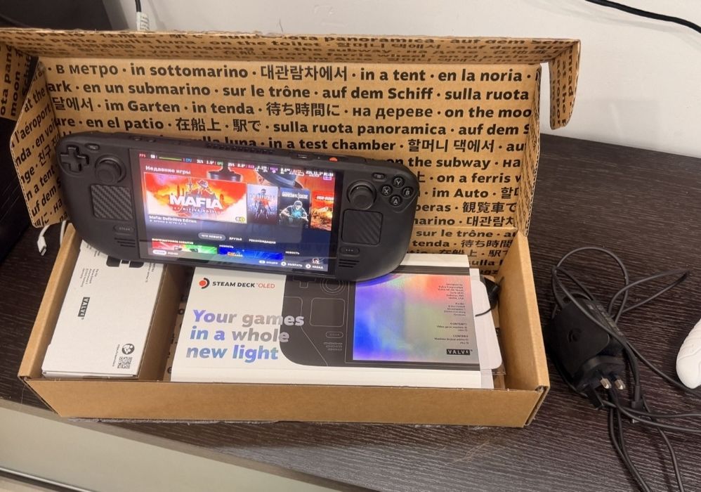 Steam deck oled 512gb АКБ 100%
