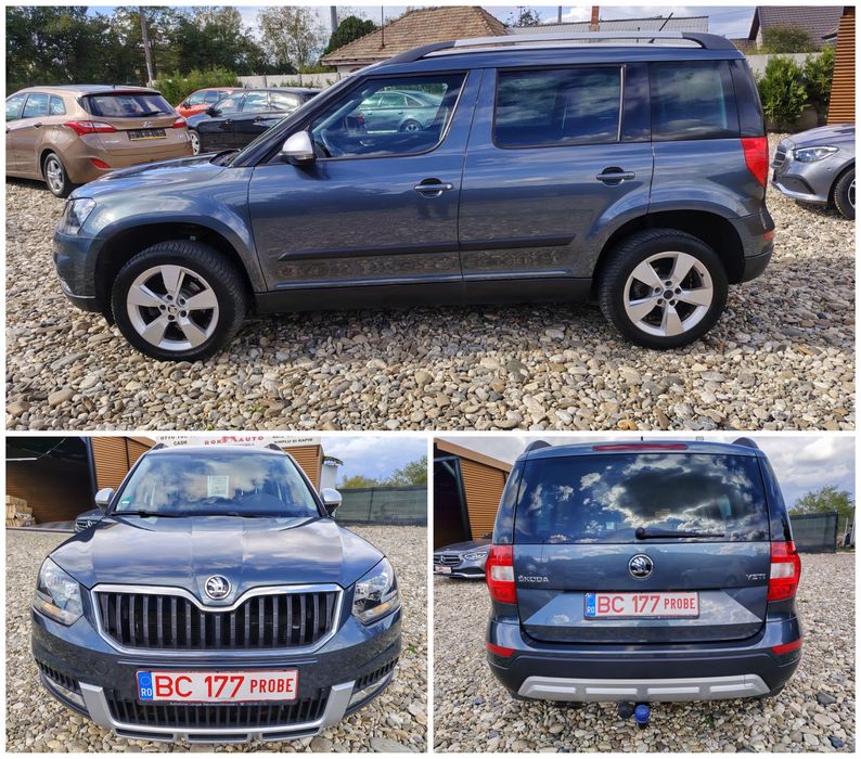 Skoda Yeti Outdoor 2.0 TDI | Euro 6 | Cârlig | 199.000 KM | RATE cu AVANS 0!| Garanție!