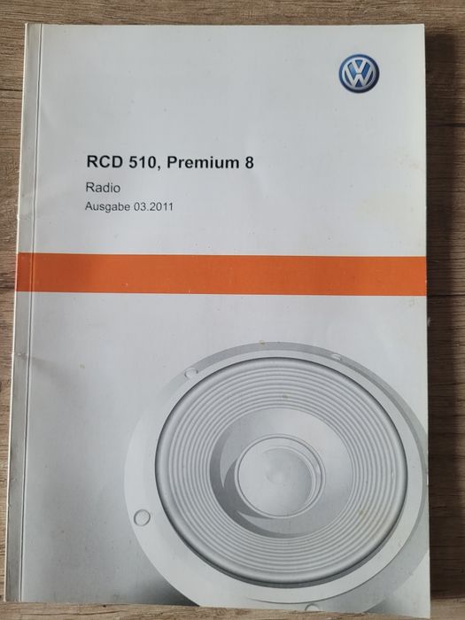 RCD 510 Premium 8 Passat Golf 7 piesa originala Volkswagen