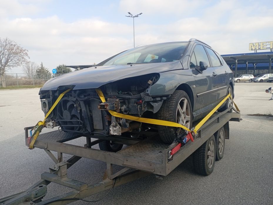 Пежо 407 2.2i Газ/Бензин АВТОМАТИК Панорама Кожа