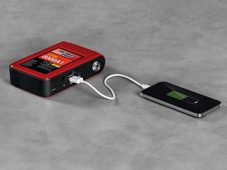 JUMP STARTER, robot de pornire auto 8000mA, NOU, SIGILAT, Germania