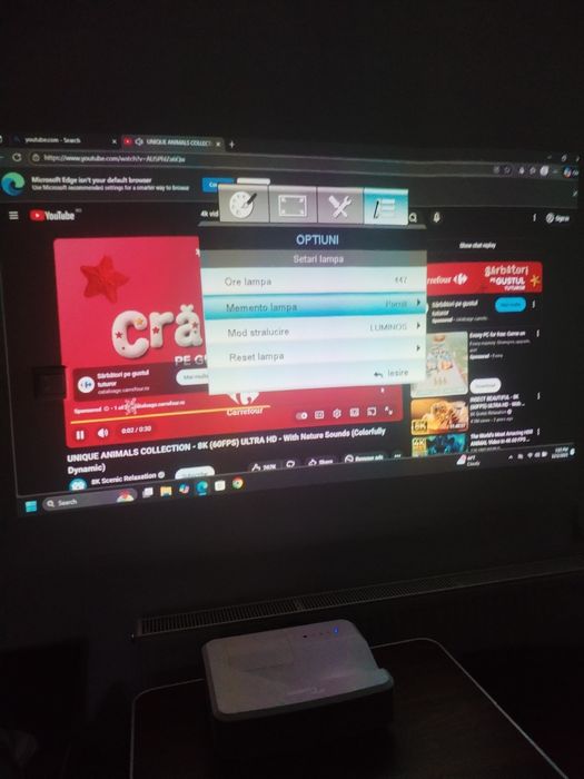 2buc Ochelari 3d dlp activ ready optoma! +Optoma Eh320ust ultra show t