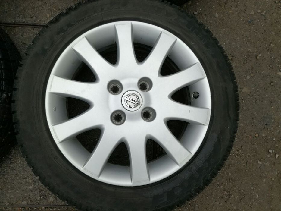 Продавам 4 бр Оригинални Алуминиеви джанти за Нисан
4x114,3 16 *6 J*