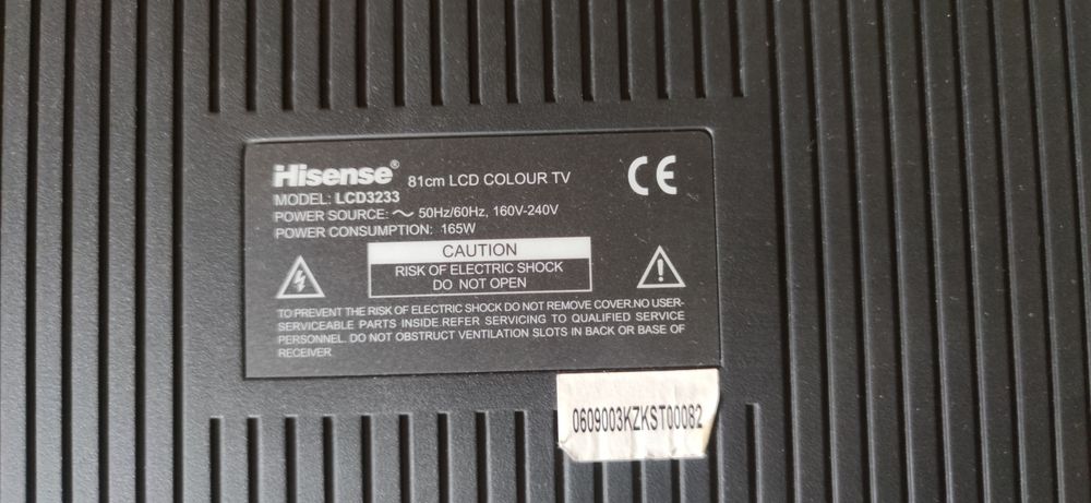 81 см Hisence нужен ремонт