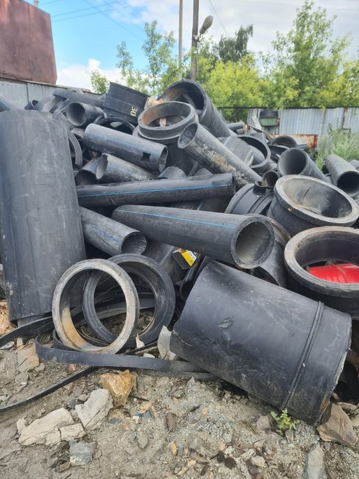 Принимаем ПНД Трубу Чёрная труба