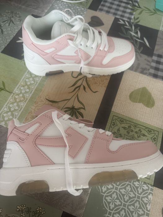 Off white roz/trandafiriu marimea 37