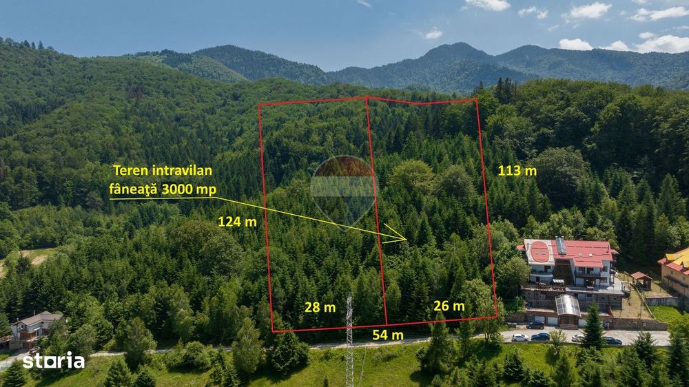 Teren intravilan, 3000 mp, Dâmbu Morii