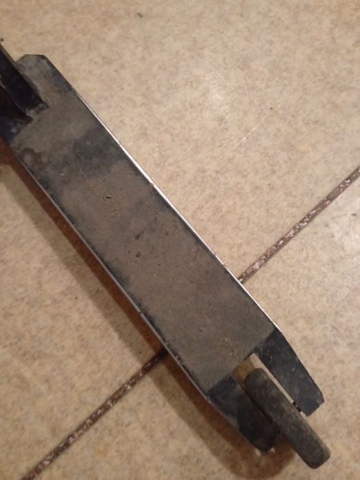 Самокат бу черный