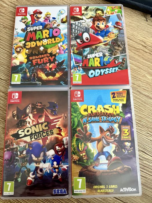 Nintendo Switch + Memory + Games