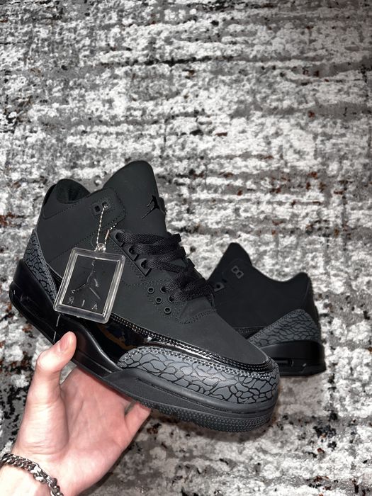 Jordan 3 black cat- 42,43,44