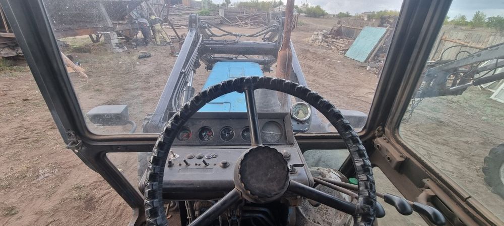 Трактор мтз 80 с куном