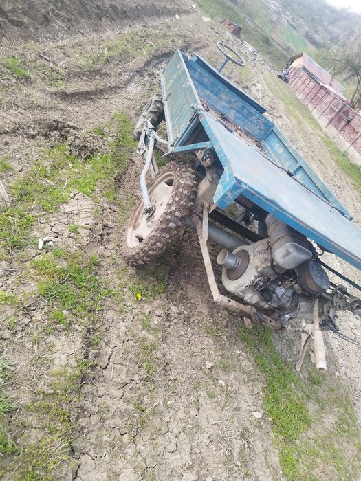 Cositoare BCS cu remorca