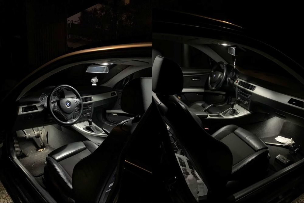 Гаранция! Нови LED Крушки за Интериор BMW 3 Серия E46 E90 E91 E92