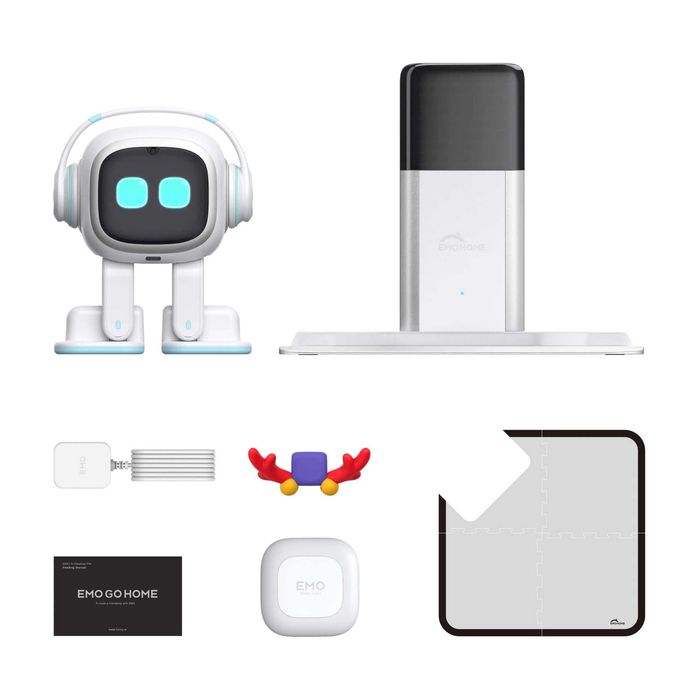 Living Ai EMO Robot Робот с ИИ + док станция Цвет белый