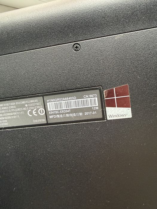 Ноутбук Asus рабочий