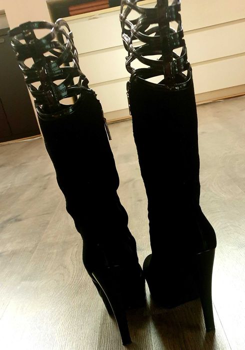 Дамски ботуши нови и малко използвани