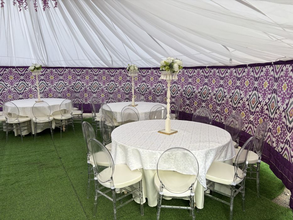 Прокат: стол и стулья (на свадьбу, кудалык)