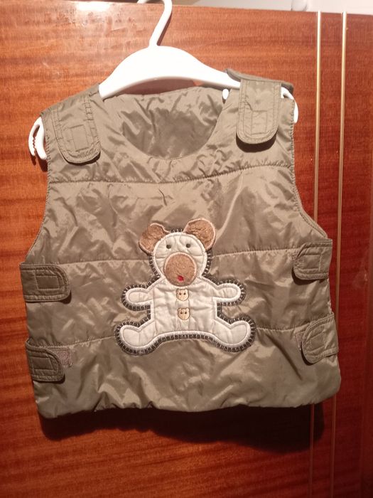 Детская жилетка тёплая