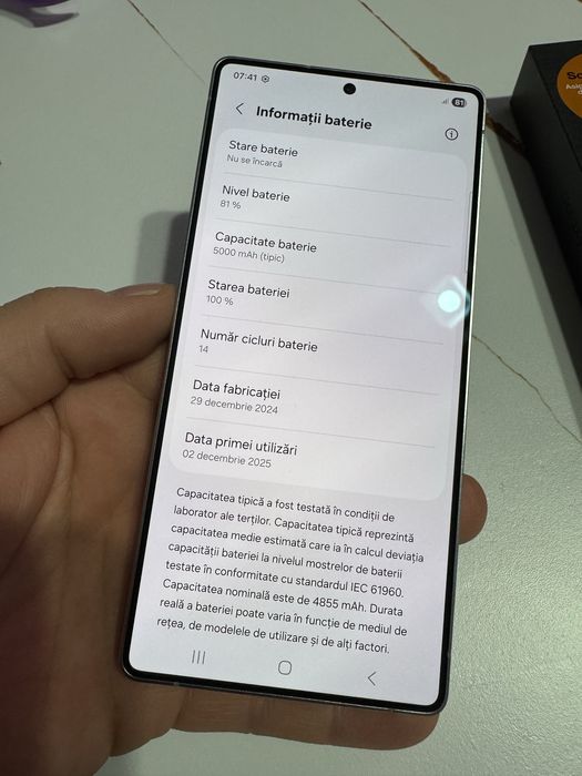 Samsung galaxy S25 ultra 512 gb ca nou