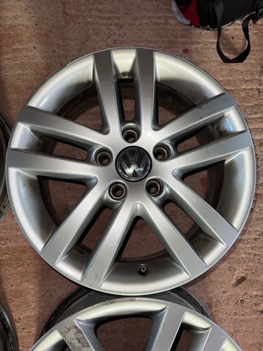 4 Jante Aliaj Originale VW R16 5x112