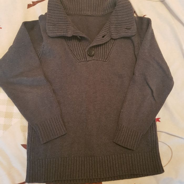 Детски зимен пуловер