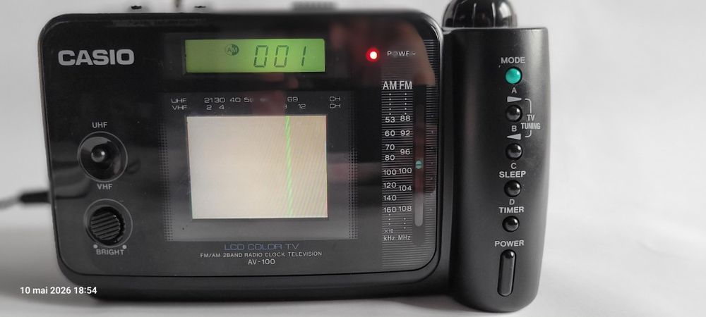 Radio /TV Casio pentru colecționari