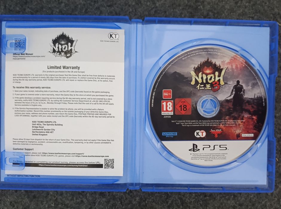 Nioh 3 playstation 5