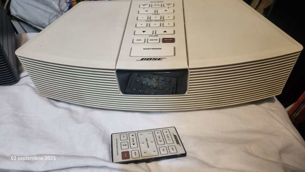 Bose wave radio/auxiliar cu telecomdă originală