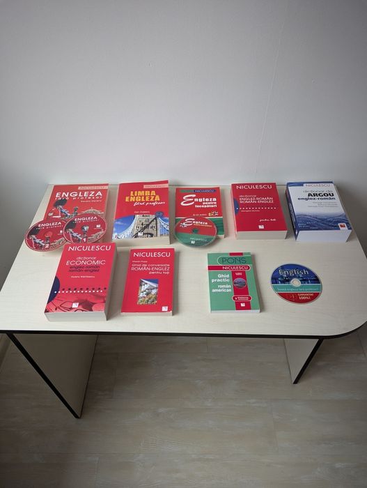 Cărți Limba Engleză și Dicționare, plus CD-uri și Bonusuri - Niculescu