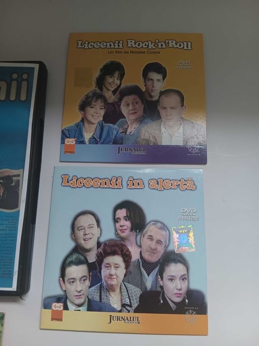 Seria Liceenii si Declarație de Dragoste, Nicolae Cordoș, Filme pe DVD, De colectie