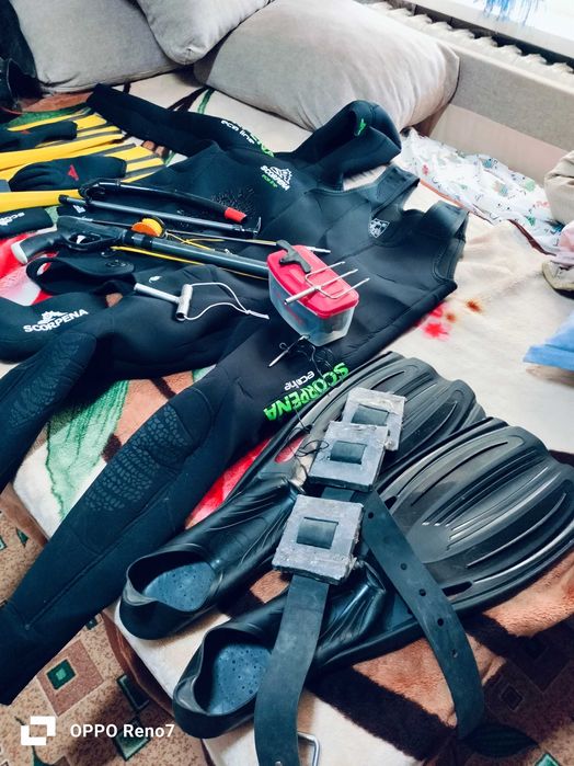 Костюм для подводной рыбалки