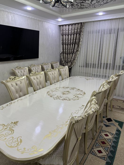 Стол стул 12 кишилик