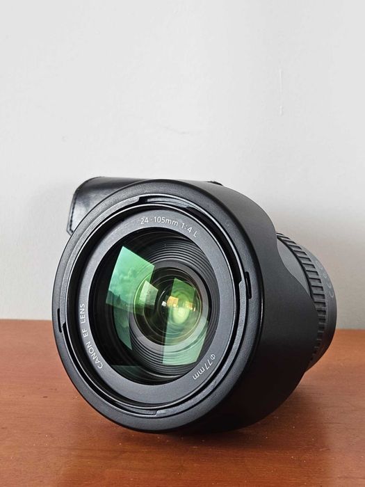Canon 24-105 F4 с подарък два филтъра