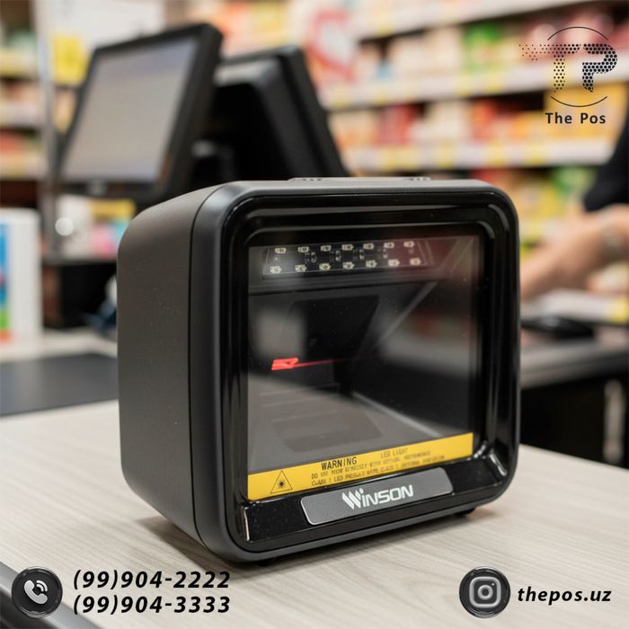 Skaner QR, 2D kassa uchun, сканер skayner