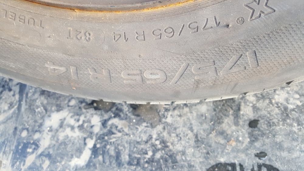 Железни джанти 4х108 с гуми 175 65 14