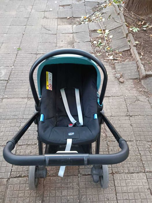 Детска количка Chicco Trio Best Friend - синя