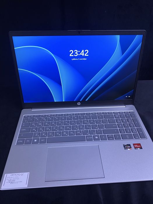 HP Ryzen 5-7520U Ram:8gb SSD:512gb