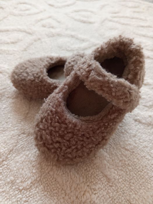 Балетки меховые Тедди для девочки.