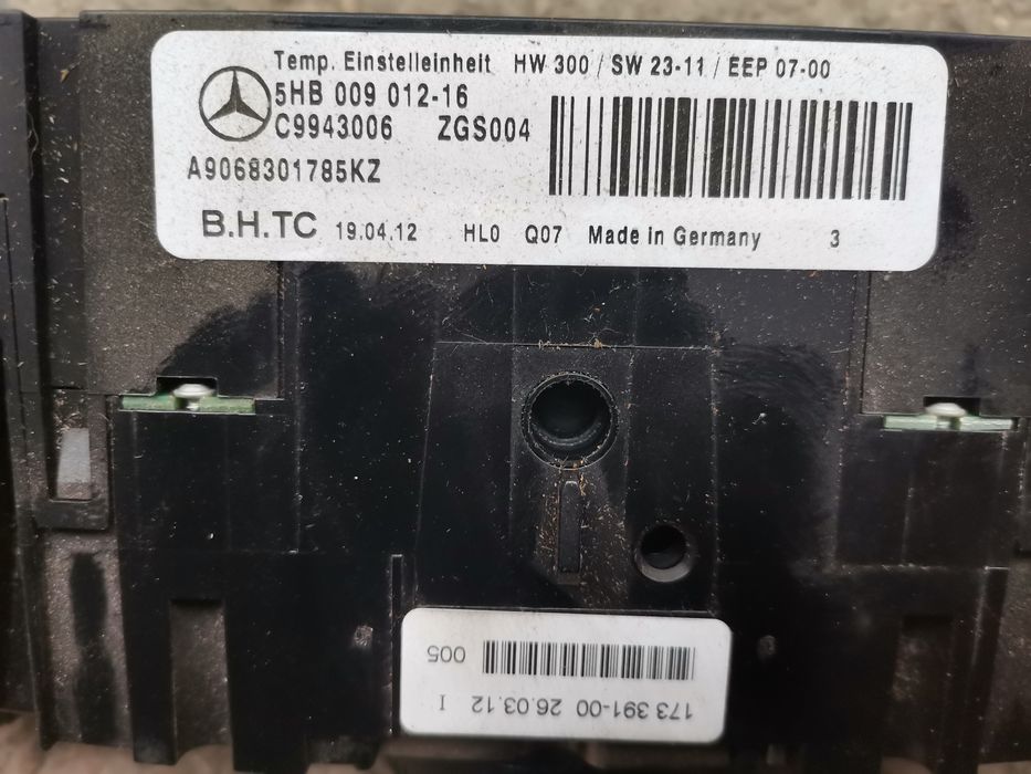 Casetă directie Sprinter 2007-2016