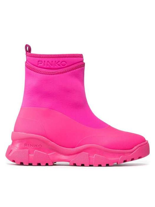 Нови Боти Pinko -оригинални, кутия, ,Подарък яке+2 пуловера